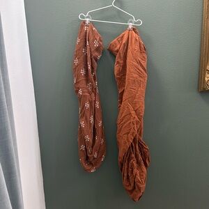 Crib Sheets Parachute Mebie Baby Bundle X2 Linen Cotton Gender Neutral